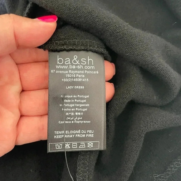 Ba&sh black Winnie sweater dress - Picture 12 of 14